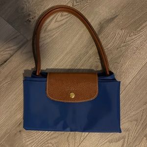 Longchamp Le Pliage Original Large Nylon Tote Bag   - Royal Blue (L)